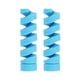 thumbnail image 5 of Bearachild 2 paquetes/lote de protectores de cables de silicona para datos, duraderos y suaves, ajustables y extraíbles, protectores de cables en azul 2Conjunto, 5 of 6