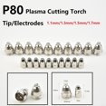 thumbnail image 3 of Gamvdout Plasma Cutting Consumables, For P80 Plasma Torch Nozzle, CuCrZr Nozzle Shield, Cutting Torch Consumables, For Non-Touch Pilot Plasma Cutter Machine, 3 of 5