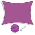 thumbnail image 2 of Yescom 13x10 Ft 97% UV Block Rectangle Sun Shade Sail HDPE Canopy Cover Net Balcony, 2 of 12