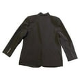thumbnail image 2 of Vince Camuto Women's Fully Lined Padded Shoulder Split Back Long Sleeve Blazer (Black, XS), 2 of 3