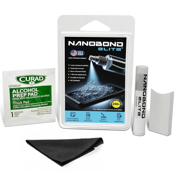 Protector Líquido de Pantalla Nanobond Elite para Celulares y Tablets