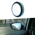 thumbnail image 6 of jiaping Automotive Mirror Clear Glass Convex Rhinestone Decoration Accessory Blue, 6 of 9