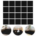thumbnail image 3 of ToppiJoy 20Pcs 24" x 24" Carpet Tiles Peel and Stick, 4mm Thickness Self-Adhesive Square Carpets Non-Slip Floor Tiles Easy DIY for Kitchen Bedroom Living Room Indoor Outdoor (Black), 3 of 22