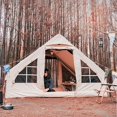thumbnail image 1 of Inflatable Camping Tent Water Resistant Mesh  and Doors for Outdoor Activities and Family Use, 1 of 7