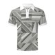 thumbnail image 2 of Gibobby Camisas Tipo Polo para Hombre Polo Deportivo de Manga raglán Ultra seco. Polo para Hombre(Gris,XG), 2 of 4