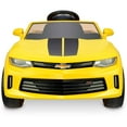 Kid Motorz Racing Camaro RS One Seater in Yellow 6V