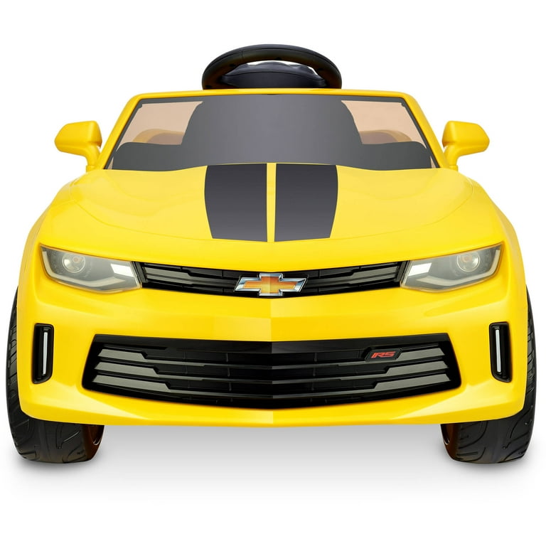 Kid Motorz Racing Camaro RS One Seater in Yellow 6V Walmart