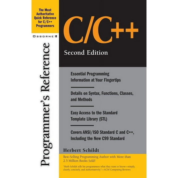Programmer's Reference C/C   Programmer's Reference, (Paperback)