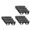 thumbnail image 4 of jiaping 2x12Pcs Self Adhesive Caster Wheels for Trash Can Small Furniture Cabinet Black, 4 of 8