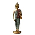 thumbnail image 2 of Estatua de Buda de resina, adornos, modelo de Buda, estatuilla, artesanía de budismo oriental, colección de ilustraciones para decoración de de Postura de soporte dorado C BLESIY Estatua de Buda de resina, 2 of 8