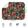 thumbnail image 2 of Microfibre Drying Mat for Kitchen Pioneer Dish Drying Drainer Mat Absorbent Colorful Floral Drying Mat Washing Up for Glass, Plate & Cup 18inch X 24inch, 2 of 5