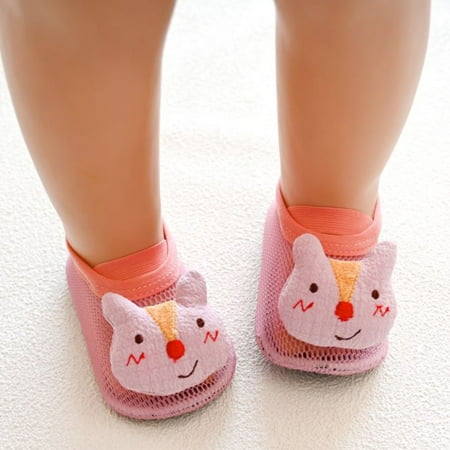 

Bessbest New Year Animal Kids Boys Girls Socks Barefoot Shoes Socks Non Slip Floor Cartoon Pattern Mesh Shoes