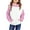 Pink, variant on Family gifts 4-14 Years Crewneck Oversized Hooded Sweatshirt Kids Fashion Long Sleeve Pullover Tops For Girls And Boys Black 4 Years