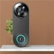 thumbnail image 3 of Timbre De Video Timbre De Detección Pir Timbre De Visión Nocturna Timbre Incorporado De 4400 Mah Batería Wi-Fi Soporte De Timbre Comunicación De Video Para El Dormitorio De La Oficina En El Hogar Noticed AF001031-02, 3 of 5