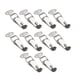 thumbnail image 1 of Paquete de 10 cerraduras de palanca, cerradura de metal, cerraduras de palanca con resorte, accesorios de metal, con orificio para candado, 1 of 9