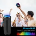 thumbnail image 3 of VEAT00L F17 Altavoz Bluetooth Portátil, IPX5 Impermeable, Doble Emparejamiento, 360° Sonido Estéreo, 3 of 7
