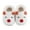 WH2, variant on Unisex Toddler House Shoes Christmas Booties Soft Baby Santa Winter Warm Slippers Snow Boots Crib Shoes Anti-slip House Slippers (Pink,3-6 Months)