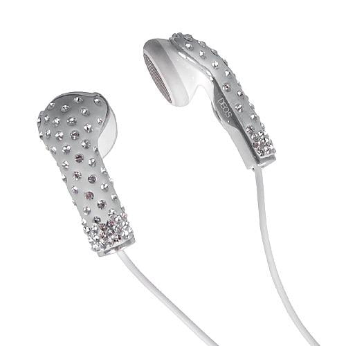 Deos Crystal Rhinestone Earphone Earbud 
