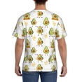 thumbnail image 2 of Naloa Lovely Avocado Men's T-Shirt Sport T-shirt Men's Basic Tee Casual Men's Shirt, Round Neck, Short Sleeves - Large, 2 of 5