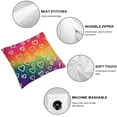 thumbnail image 6 of Acheng LGBTQ Pride Throw Pillow Covers  Love Wins Colorful Rainbow Home Decoration Farmhouse Pillow Cushion Case for Sofa Bedroom 2 pcs White, 6 of 7