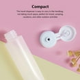 thumbnail image 4 of destyer Travel Squeeze Bottle Shower Gel Toothpaste Container Refillable Leakproof Pocket Squeezable Dispenser Tube Accessories 30ML Clear, 4 of 7