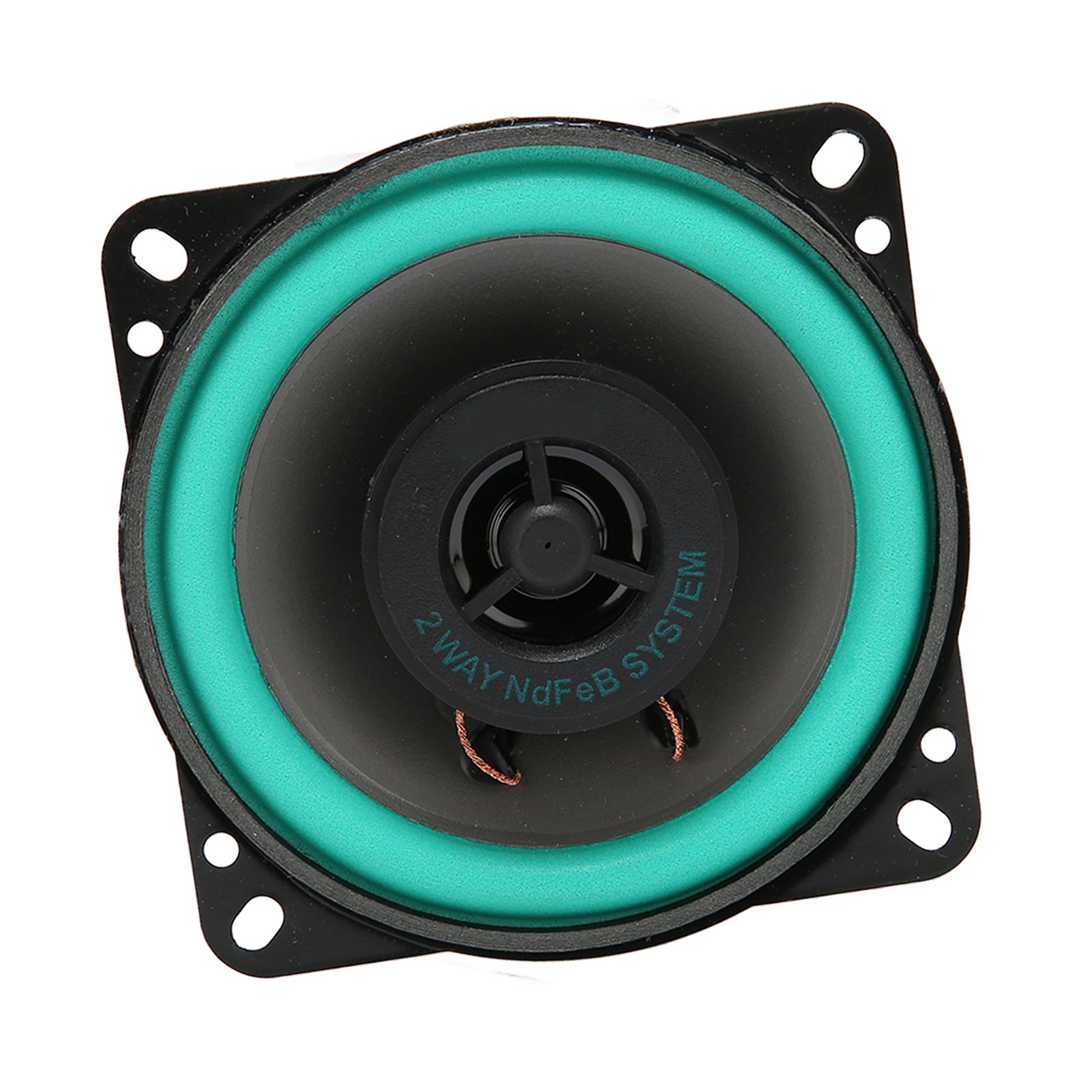 NFTIGB VO-402 4 Inch Car Speakers 100W High Power Mid Range Stereo High Sensitivity Car Coaxial Speaker for Car Sound Systems, Peak Audio Power Capacity 100W Dual Pack (4 inches / 10.2 cm)