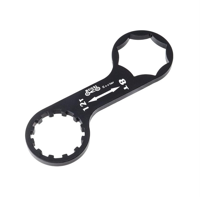 Llave de extracción de tapa de horquilla delantera de bicicleta MTB MUQZI para XCM/XCR/XCT/RST (negro) Tmvgtek paseo en bicicleta