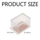 thumbnail image 4 of 16 unidades de protectores de silicona transparentes para patas de sillas rectangulares, mesas y muebles. Fundas protectoras de goma para patas., 4 of 5