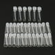 thumbnail image 3 of 30 paquetes de minibotellas de vidrio transparente jinwen Frasco de prueba de perfume 2 ml, 3 of 8
