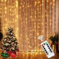 thumbnail image 2 of Guirnalda de luces LED de 3/4/6 m con control remoto por USB, cadena de luces de hadas para decoración de bodas y Navidad, para el hogar, dormitorio, lámpara de festival, 2 of 4