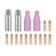 thumbnail image 2 of 16Pcs Mig Torch Consumables Conductive Nozzles Copper Tips for Welder, 2 of 9