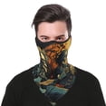 thumbnail image 4 of Windproof Sports Face Mask Protection Mesh Breathable Balaclava for Outdoor Activities, Skull Heavy Metal Rock Skeleton Cool, 4 of 7