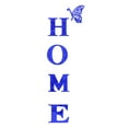 thumbnail image 2 of 1 Set Acrylic Mirror Wall Decals With Home Letter Signs And Butterfly Accent, Decorative Wall Stickers For Kitchen Bedroom Living Room Playroom Dining Room, Reflective Stylish, 2 of 4