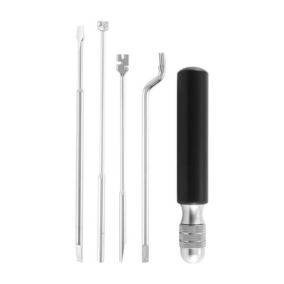 5Pcs Piano Tuning Repair Tool Piano Maintenance Tool for Piano String Machine Piano Handle Tuning Tool