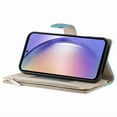 thumbnail image 3 of Funda cartera GANGXUN para Samsung Galaxy A54 5G , cuero PU con tarjetero, cremallera, correa de mano, soporte y protección 444°, 3 of 6