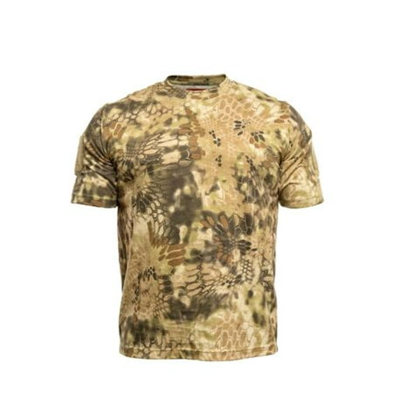 Kryptek Stalker Men's Short Sleeve Shirt, Highlander, S, NSN N,
