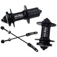 thumbnail image 1 of Hubs 32/36H Ball Bearing Road Bike Disc Brake Rear with QR Set 36H Hubs, 1 of 7