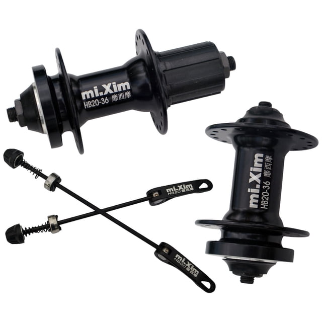 Hubs 32/36H Ball Bearing Road Bike Disc Brake Rear with QR Set 36H Hubs