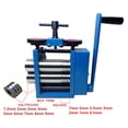 thumbnail image 2 of iMeshbean Manual Rolling Mill Machine, 3"（75mm）Roller Manual Combination Rolling Mill Machine Jewelry Press Tabletting Tool Jewelry DIY Tool for Jewelry Making，Metal Sheet, Wire, Flat Pressing, 2 of 8