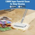 thumbnail image 4 of 10-in-1 Corded Steam Mop Cleaner - Detachable Handheld for Hardwood Tiles Sofa Kitchen Bathroom, 4 of 12