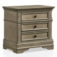 thumbnail image 6 of FOA Bunde 5pc Gray Wood Bedroom Set-Cal King + 2 Nightstands + Dresser + Mirror, 6 of 16