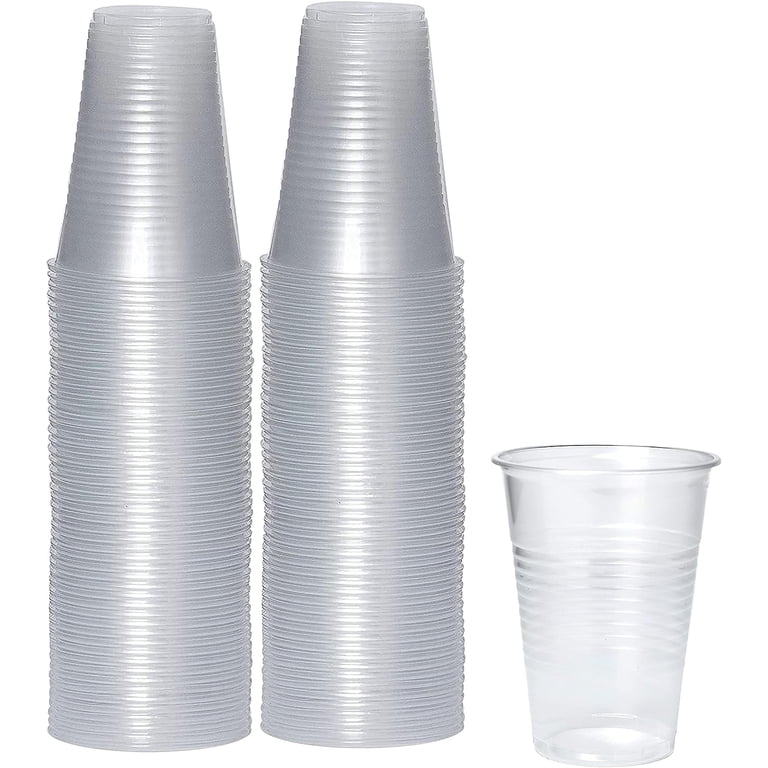 PAMI Clear Plastic Cups, 9 oz, 80-Pack photo 1
