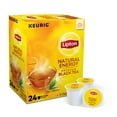 Lipton Black Tea KCups Natural Energy 24 ct