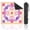 Color 2, variant on Mahjong Mat 31.5" x 31.5" Floral Geometric Vibrant Colors Decorative Design Non-Slip Noise Reduction American Mahjong Tiles Table Cover for Dominoes Poker Card Board Games Gift