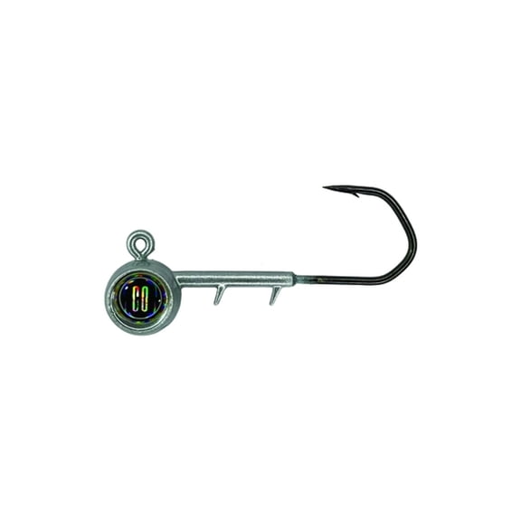 Game On! UnLeaded WideEye Jig Head, 3/8 Ounce, 4/0 Hook