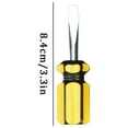thumbnail image 5 of 1Piece Phillips and Flathead Screw Driver, Steel Screwdriver Set, Professional Screwdrivers with Non-Slip Cushion Grip Marked Specifications, Hand Tool for Home and Industrial Use(character7in), 5 of 5