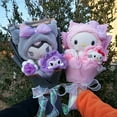 thumbnail image 3 of Kuromi My Melody Hello Kitty Cinnamoroll Sanrioed Anime Doll Toy  Plush Bouquet Valentine's Day Christmas Graduation Holiday Gif, 3 of 9