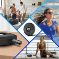 thumbnail image 4 of Lecteur CD Bluetooth Portable Rechargeable avec Haut-Parleurs Doubles et Écouteurs Lecteur CD Lecteur Mp3 Gris, 4 of 7