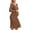 Coffee, variant on Maternity Bodycon Dress, Long Sleeve Ribbed Knit, Side Slit Pregnancy Dress for Fall Winter Style