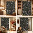 thumbnail image 6 of Spring Floral Shower Curtain, Waterproof Shower Curtains for Bathroom, Elegant Pastoral Flowers Farmhouse Washable Fabric Bathtub Curtain Set Bath Decor with 12 Hooks Stall 36"x72", 6 of 8